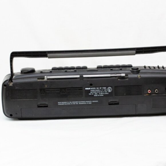Vgt 90's RCA Boombox Dual Cassette Player Stereo 5 Band Equalizer AM FM Radio - Picture 6 of 11